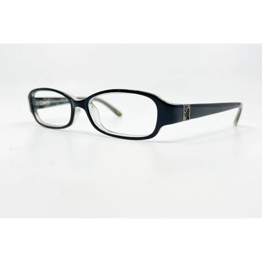 Sigrid Olsen Eyeglass Frames Womens Black Galaxy SO119 Oval Full Rim 130 34869